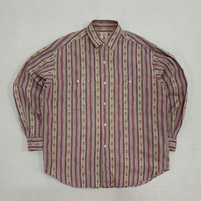 [XL]Barbu 아메카지 패턴셔츠