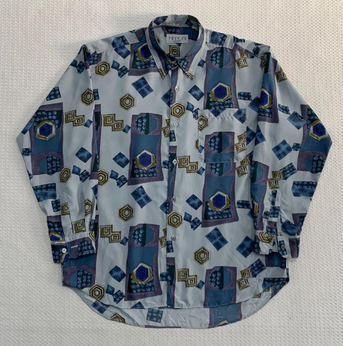 [L-XL]JPN 빈티지 패턴셔츠