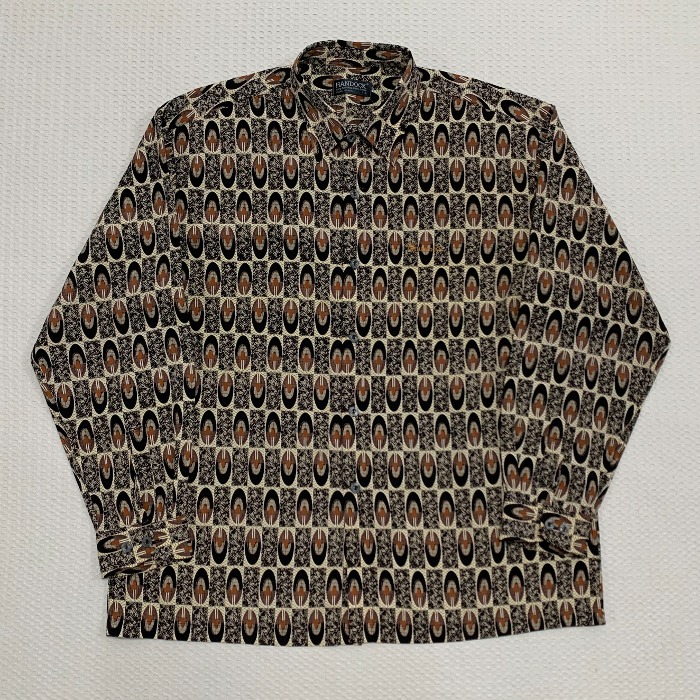 [XL]빈티지 패턴셔츠