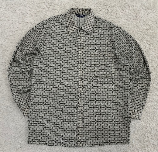 [L~XL]단폴 아메카지 셔츠