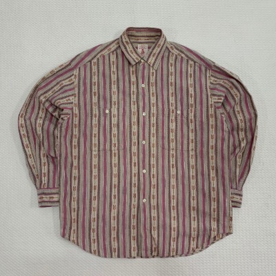 [XL]Barbu 아메카지 패턴셔츠