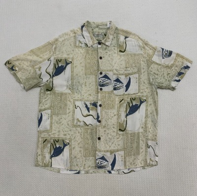 [XL-XXL]아일랜드 하와이안 셔츠