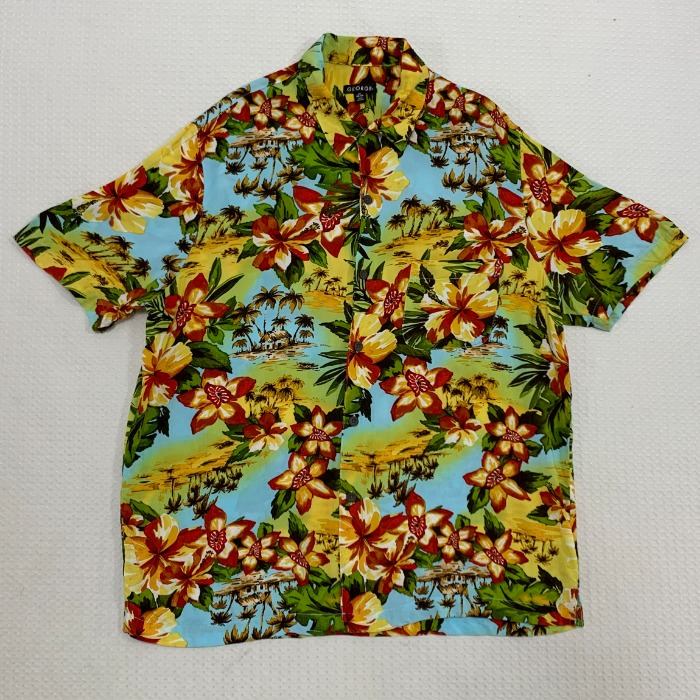 [L-XL]George 하와이안 셔츠