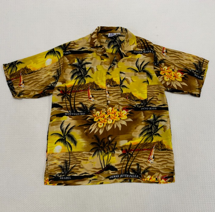 [XL]LMS 하와이안 셔츠