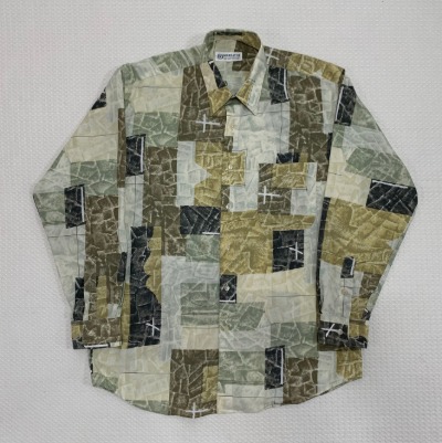 [XL]GC 아메카지 패턴 셔츠
