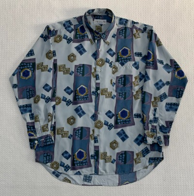 [L-XL]JPN 빈티지 패턴셔츠