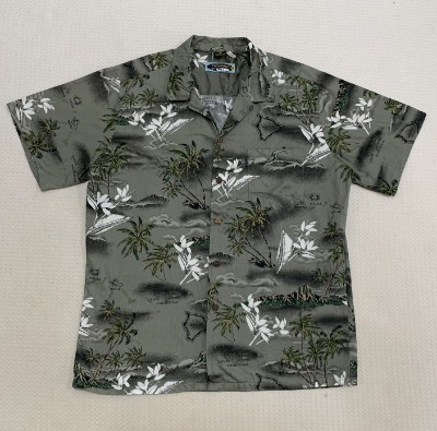 [XXL]팜웨이브 하와이안 셔츠