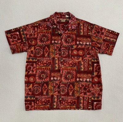 [L-XL]빈티지 하와이안 셔츠