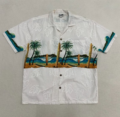 [XXL]빈티지 하와이안 셔츠