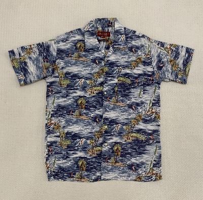 [XL]빈티지 하와이안 셔츠